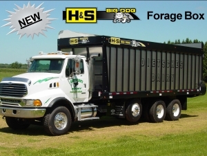 H&S Big Dog Straight Truck Forage Box